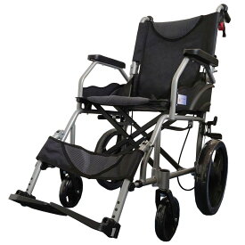 【非課税】Nice Way9(ナイスウェイ) 折りたたみ式 車椅子 折り畳み 介助式【座面幅約40cm】【介護・介助用】【介助ブレーキ付き】