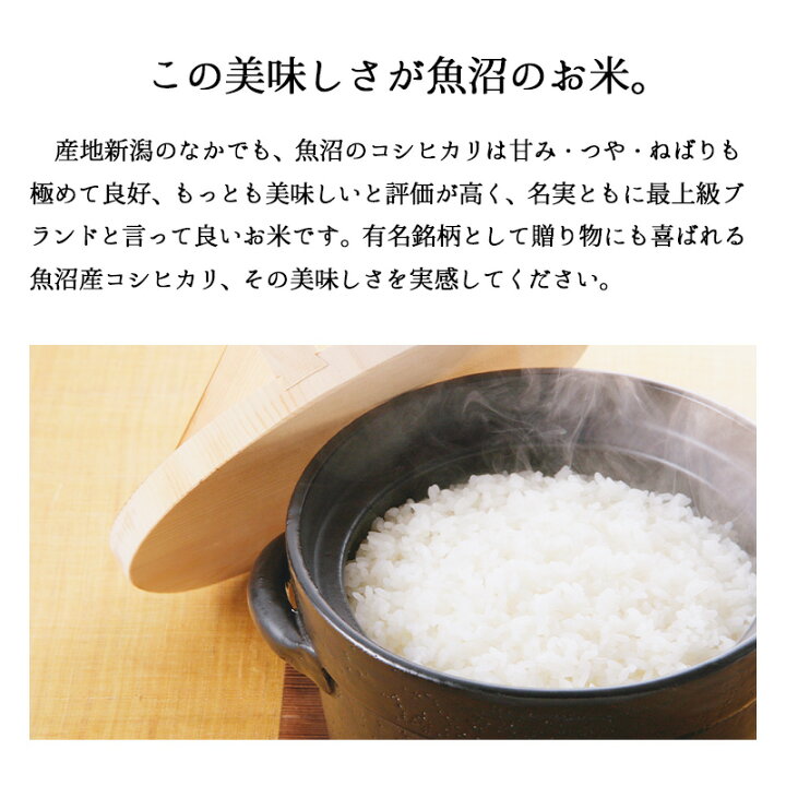 楽天市場】米 10kg 魚沼産コシヒカリ お米 10キロ 令和6年産 特A  