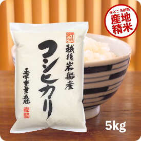 米 5kg 岩船産コシヒカリ お米 令和5年産 地域限定 こしひかり 精米 白米 送料無料（沖縄のぞく）