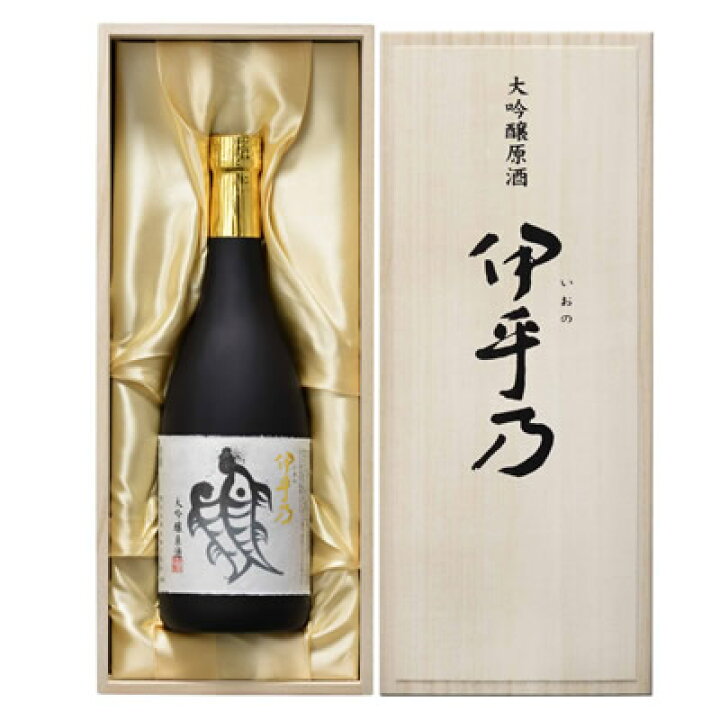 楽天市場】越の初梅 伊乎乃 いおの 大吟醸原酒 桐箱入り 720ml 高の井 