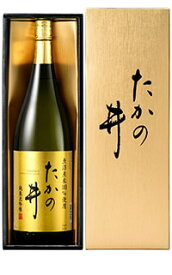 たかの井 純米大吟醸 720ml 高の井酒造 たかの井 日本酒 新潟 ワイングラスでおいしい日本酒アワード2023最高金賞