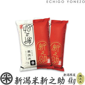 【新潟米 令和7年産】無洗米 新潟産 新之助 白米 2kg 4kg 6kg 8kg 限定 新潟米 新潟蒲原米 しんのすけ シンノスケ 送料無料 gift kome niigata shinnosuke