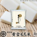 【新潟米 令和6年産】新潟米黄金もち米 1kg (1kg × 1～20袋) 新潟県産 黄金もち米 100% 餅米 もちごめ こがねもち おもち 正月 端午 節句 国産 gift kome niigata koganemochi