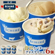 当店限定 【エシレ公式】アイスクリーム ギフトセット 6個入り 保冷バッグ付き（ECHIRE エシレグラス EG-…