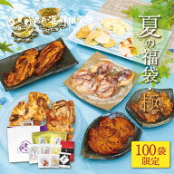 【100袋限定】夏の福袋・極 ｜ 送料無料 海鮮せんべい 詰め合わせ お得 大容量 お中元 御中元 たこせんべ…