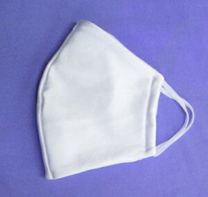 【レディス・メンズスタイリッシュ】標準サイズ オリジナルストレッチ素材おしゃれマスク! 日本製 ホワイト 白 洗える お洗濯後はすぐ乾く 鼻水 くしゃみ 咳 飛沫をまかないために 布マ