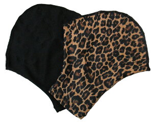 水圧調節 ・ 指先が使える アクアグローブ アニマル ヒョウ柄 無地部分 ブラック アクアミット 水かき カエルの手 水泳 練習用 水中ウォーキング エクササイズ 水泳用手袋 柄 ソフトミット