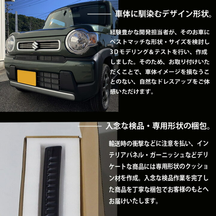楽天市場】スズキ ハスラー MR52S/MR92S フロントグリル ガーニッシュ 