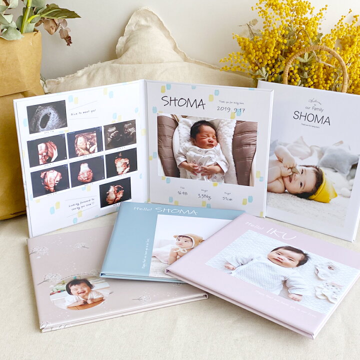 楽天市場 エコー写真book 全5種類 Lineで簡単 エコー写真 保存 送料無料 消えない 色褪せない おしゃれ 写真屋 手作り 管理 台紙 携帯で撮影 整理 残し方 フォトブック 保管方法 保管の仕方 子供 ベビー 保存 オーダー Stripes ストライプス