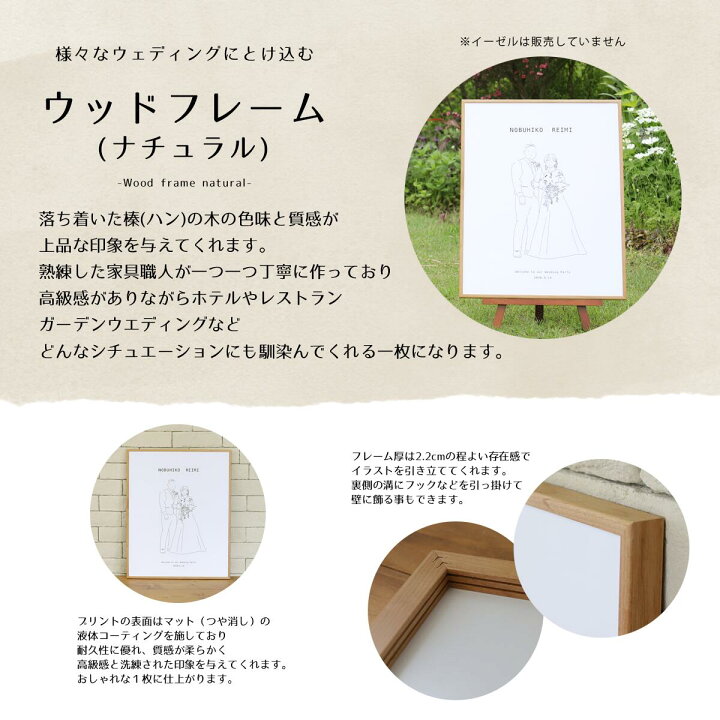 楽天市場 送料無料 ウェルカムボード ウェデイング スタンド 結婚式 ウェルカムスペース おしゃれ 名入れ イラスト 木製フレーム キャンバス オーダー 結婚準備 文字入れ オーダーメイド 大判 ウェルカムアイテム 結婚式 披露宴 Stripes ストライプス