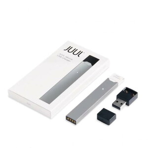 JUUL Basic Kit W[ x[VbNLbg Ki Black/Silver