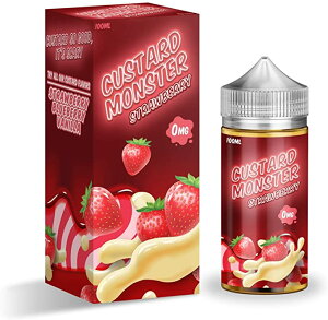 CUSTARD MONSTER S8 JX^[hX^[ 100ml [Made in USA] Vape Liquid