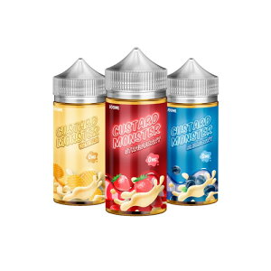 CUSTARD MONSTER カスタードモンスター 100ml Strawberry ・Blueberry Vanilla 全3種[Made in USA] Vape Liquid