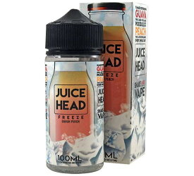 Juice Head Freeze［ジュースヘッドフリーズ］100ml 電子タバコ VAPE リキッド - Guava Peach ICE - ニコチンなし