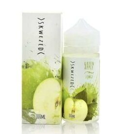 Skwezed ［スクイーズド ］100ml Made in USA フルーツ系 Vape Liquid - Green apple グリーンアップル