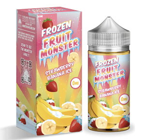 Frozen fruit monster�m�t���[�c�����X�^�[�n100ml Vape Lquid �x�C�v���L�b�h - �X�g���x���[�o�i�i�A�C�X - �j�R�`���Ȃ�