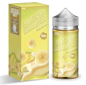 CUSTARD MONSTER �S8�� �J�X�^�[�h�����X�^�[ 100ml [Made in USA] Vape Liquid