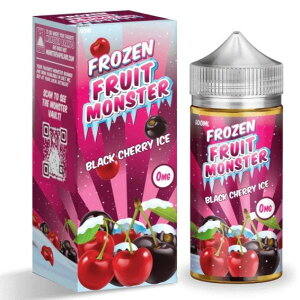 Frozen fruit monster�m�t���[�c�����X�^�[�n100ml Vape ���L�b�h �u���b�N�`�F���[�A�C�X- Black Cherry ICE - �j�R�`���Ȃ�
