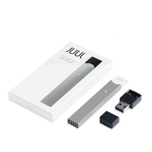 JUUL Basic Kit W[ x[VbNLbg Ki 䂤pbN - Silver (Vo[j