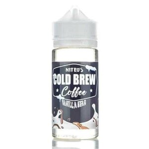 Nitro's Cold Brew [ニトロ コールドブリュー コーヒー]100ml Vape Liquid 電子タバコリキッド - Vanilla Bean バニラビーン - ニコチンなし