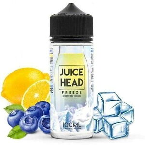 Juice Head Freeze�m�W���[�X�w�b�h�t���[�Y�n100ml �d�q�^�o�R VAPE ���L�b�h - Blueberry Lemon ICE - �j�R�`���Ȃ�
