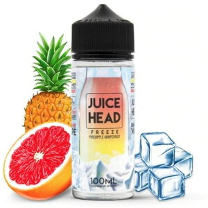 Juice Head FreezemW[Xwbht[Yn100ml dq^oR VAPE Lbh - Pineapple Grapefruit ICE - jR`Ȃ
