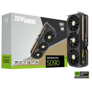 �y�V�i�z�y���[�z�y������s�zZOTAC GAMING GeForce RTX 5090 SOLID OC �u���b�N�@�z���C�g�@NVIDIA �O���t�B�b�N�{�[�h 32GB PC�p�[�c