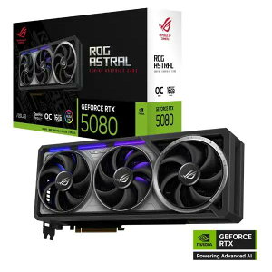 �y�V�i�z�y���[�z�y������s�zROG-ASTRAL-RTX5080-O16G-GAMING ASUS(�G�C�X�[�X) NVIDIA GeForce RTX 5080 �N�A�b�h�t�@������ �O���t�B�b�N�{�[�h 16GB PC�p�[�c