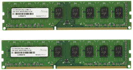 ADTEC デスクトップ用メモリー [DDR3 PC3-10600(DDR3-1333) 4GB(2GBx2枚組) 240PIN] 6年保証 ADS10600D-2GW