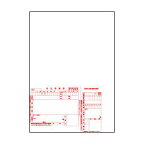 トヨシコー 民営:郵便振替払込書付A4プリンター用紙 (加入者負担) 赤色 (サイズ:A4 数量:1ケース 1.000枚入り)