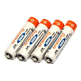 日本トラストテクノロジー enelong 900mAh 単4形 4本パック EL08D4P4