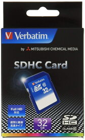 三菱化学メディア バーベイタムSDHCカード32GB (SDHC32GJVB1)