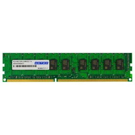 ADTEC デスクトップ用メモリー [DDR3 PC3-12800(DDR3-1600) 8GB(4GBx2枚組)240Pin] ADS12800D-E4GW