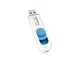 A-DATA DashDrive C008 USBフラッシュドライブ 16GB White (AC008-16G-RWE)
