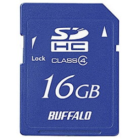 BUFFALO バッファロー RSDC-S16GC4B Class4 SDHCカード 16GB(RSDC-S16GC4B)