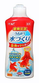 GEX(ジェックス) 金魚元気うるおう水づくり 500ml 【カルキ抜き・粘膜保護/コンディショナー・水質管理用品/アクアリウム用品】