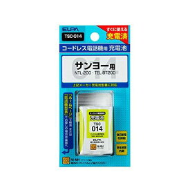 ELPA エルパ 朝日電器 電話機用充電池 TSC-014