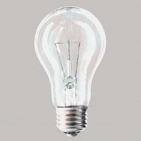 旭光電機 クリヤー電球 110V 100W E26口金 LC110V100W60