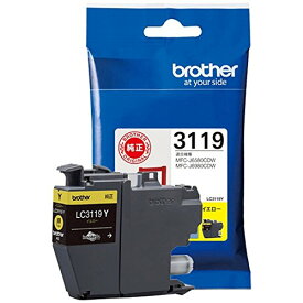 BROTHER ブラザー インクカートリッジ(大容量)　イエロー　(LC3119Y)