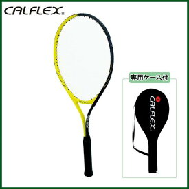 サクライ貿易 JR用　26インチ　アルミ硬式テニスラケット　　CAL－26　ブラック×イエロー