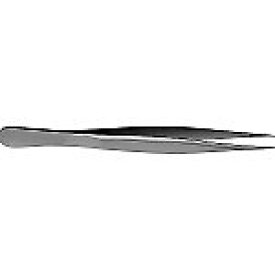 AS ONE マイクロピンセット 直 無鈎 溝付き 130mm DB29S 1本
