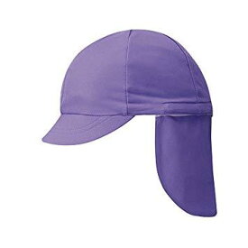 フットマーク 101215フラップ付き体操帽子(取り外しタイプ) L ムラサキ