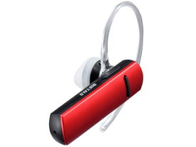 BUFFALO バッファロー BSHSBE200RD Bluetooth4.0対応 片耳ヘッドセット レッド(BSHSBE200RD)