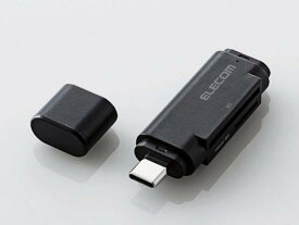 ELECOM エレコム USB Type-Cメモリリーダライタ(スティックタイプ) ブラック MR3C-D011BK 1個