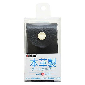 Tabata(タバタ) 本革製ボールホルダー ブラック GV-0884BK