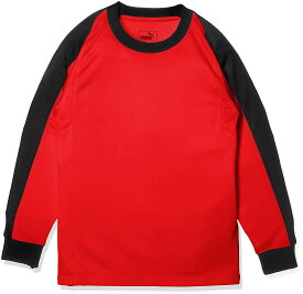 SSK プーマ　LIGA　ジュニア　GK　シャツ　パッドツキ　品番：729966　カラー：PUMA　RED－PUMA（01）　サイズ：150