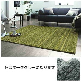 スミノエ(Suminoe) リユストル140X200 ラグ リュストル(140×200cm/ダークグレー)【日本製】