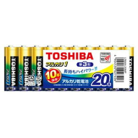 TOSHIBA 東芝 アルカリ乾電池 アルカリ1 LR6AN 20MP