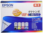 EPSON エプソン インクボトル タケトンボ(4色パック)(TAK-4CL)