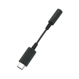 オウルテック デジタル出力対応 USB Type-C Φ 3.5mm オーディオ変換ケーブルBK(OWL-CBCF3502-BK)